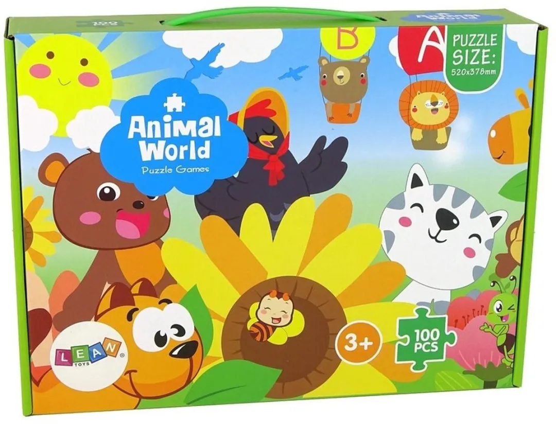 Puzzel 100 Diertjes 100 Stukken