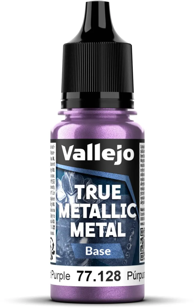Vallejo Hobbyverf Acryl True Metallic Base Amethist Paars 18ml