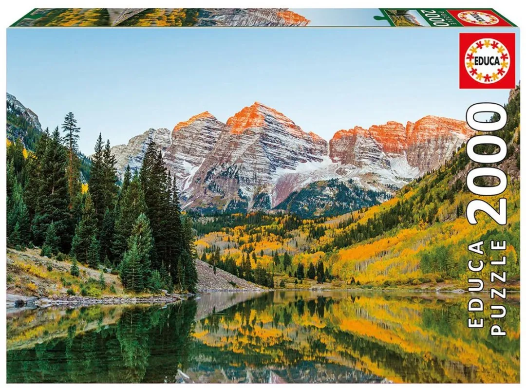 Educa Maroon Bells Legpuzzel 2000 Stuks - Meerkleurig
