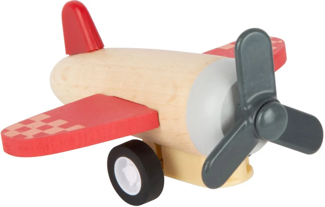 Small Foot Houten Pull-Back Vliegtuigen 11884 - 3 Stuks - Multicolor