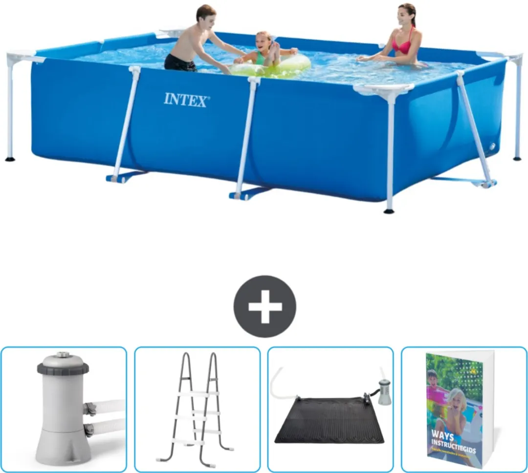 Intex Frame Zwembad 300x200x75cm Blauw