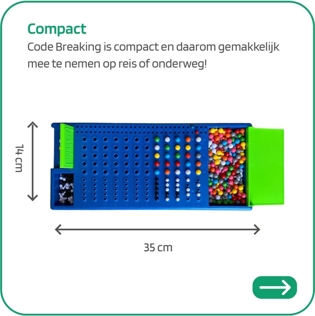 Jobber Toys Code Breaking Bordspel - 2 Spelers