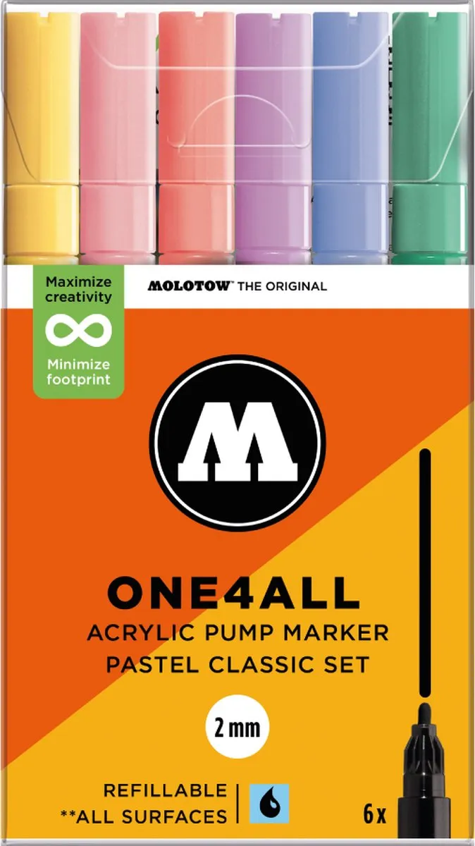 Molotow ONE4ALL Acrylstiften 2mm