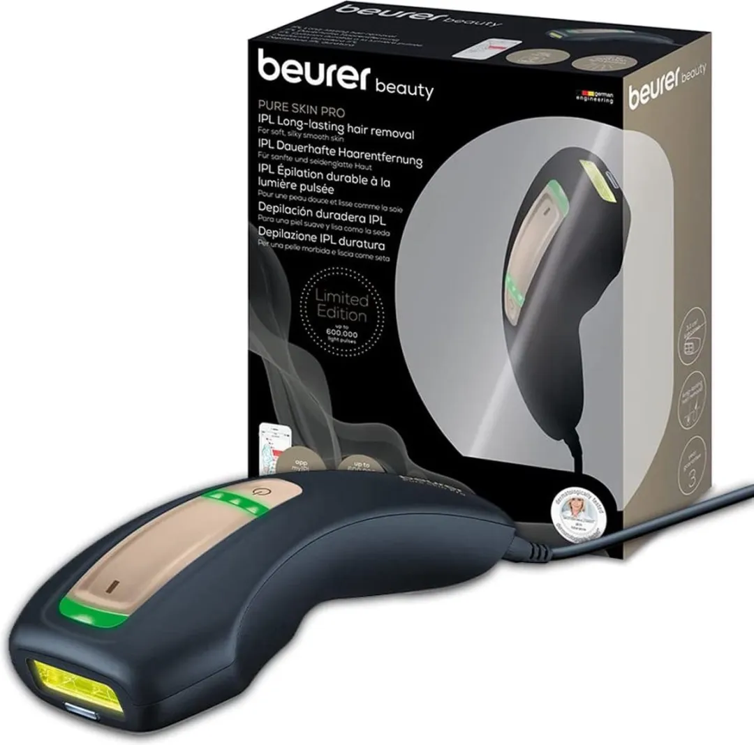Beurer IPL 5800 Pure Skin Pro Ontharingsapparaat - 600.000 Flitsen - Zwart