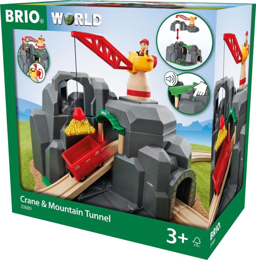 BRIO Kraan en Bergtunnel 33889