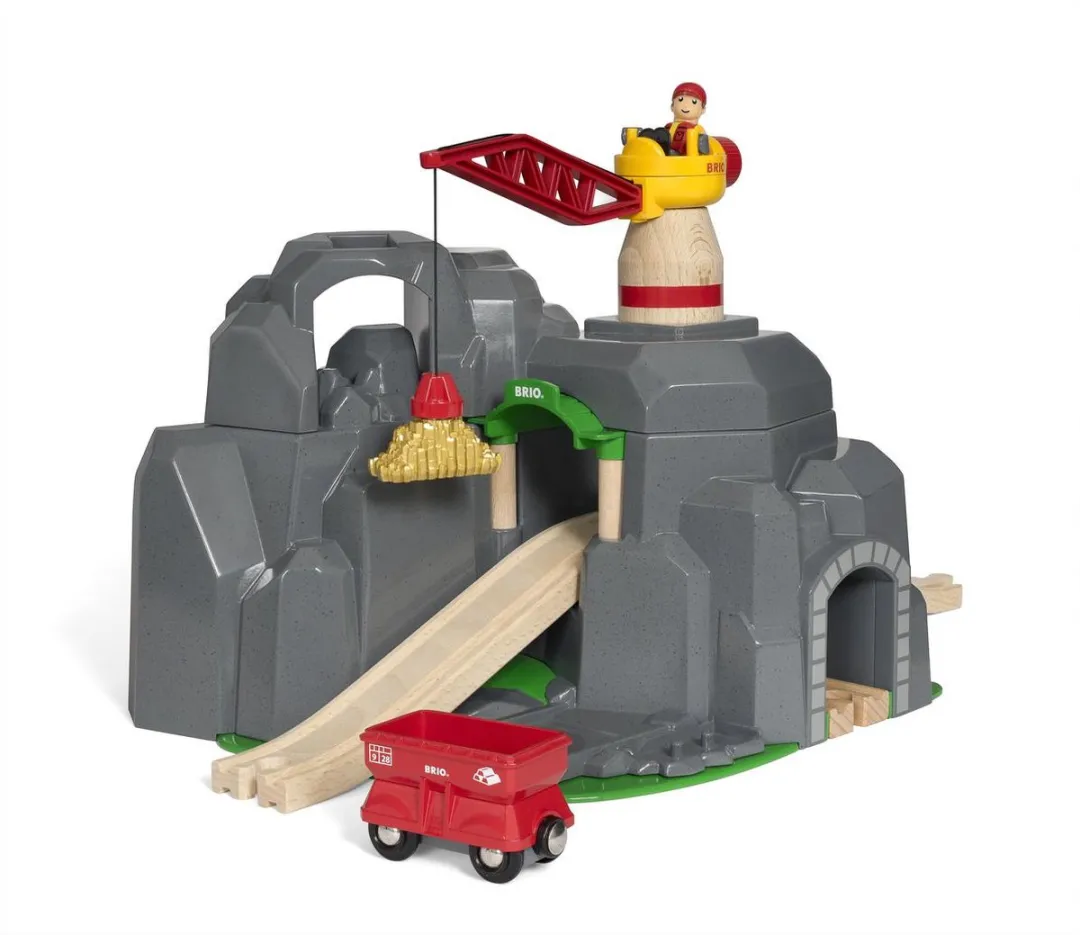 BRIO Kraan en Bergtunnel 33889 - Multicolor