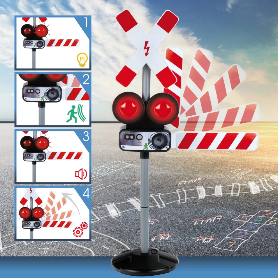 Klein Toys Elektrische Spoorwegovergang - 50x23x80cm - afbeelding 4 van 6
