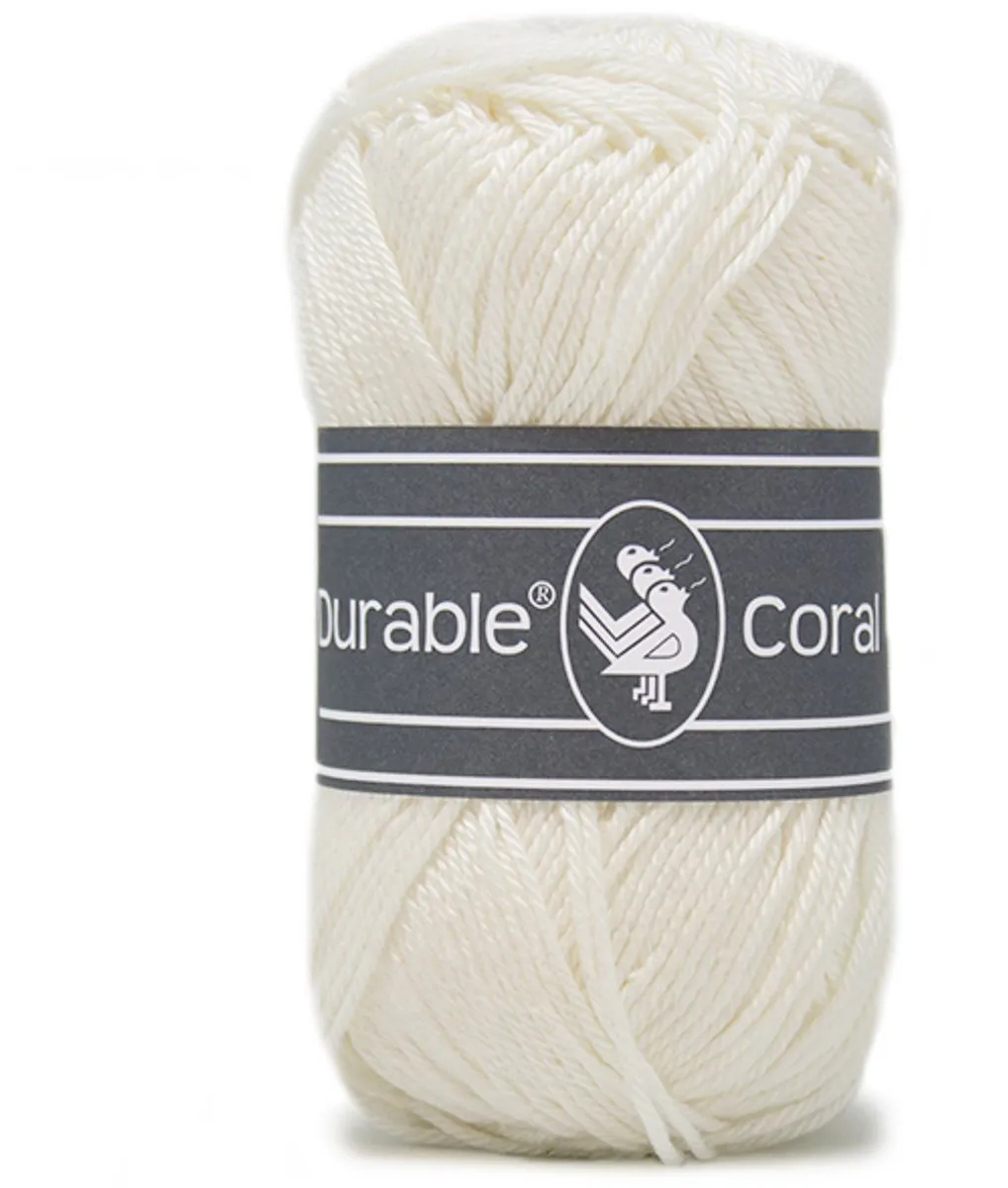 Durable Coral 326 Ivory Garen - 1 Stuk