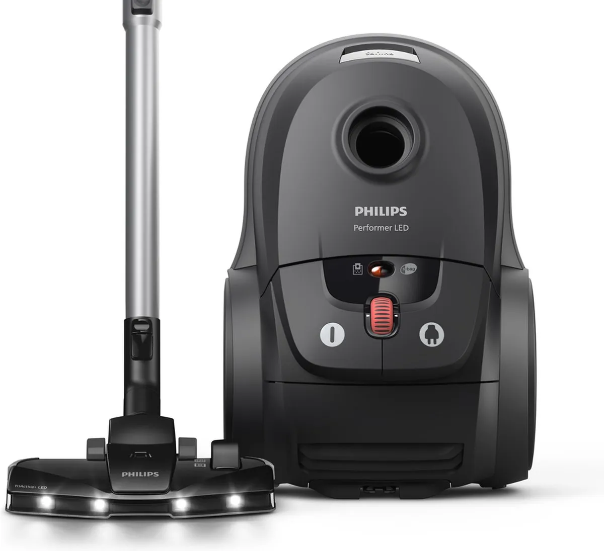 Philips 8000 Series XD8122/10 Stofzuiger - 900W - Zwart