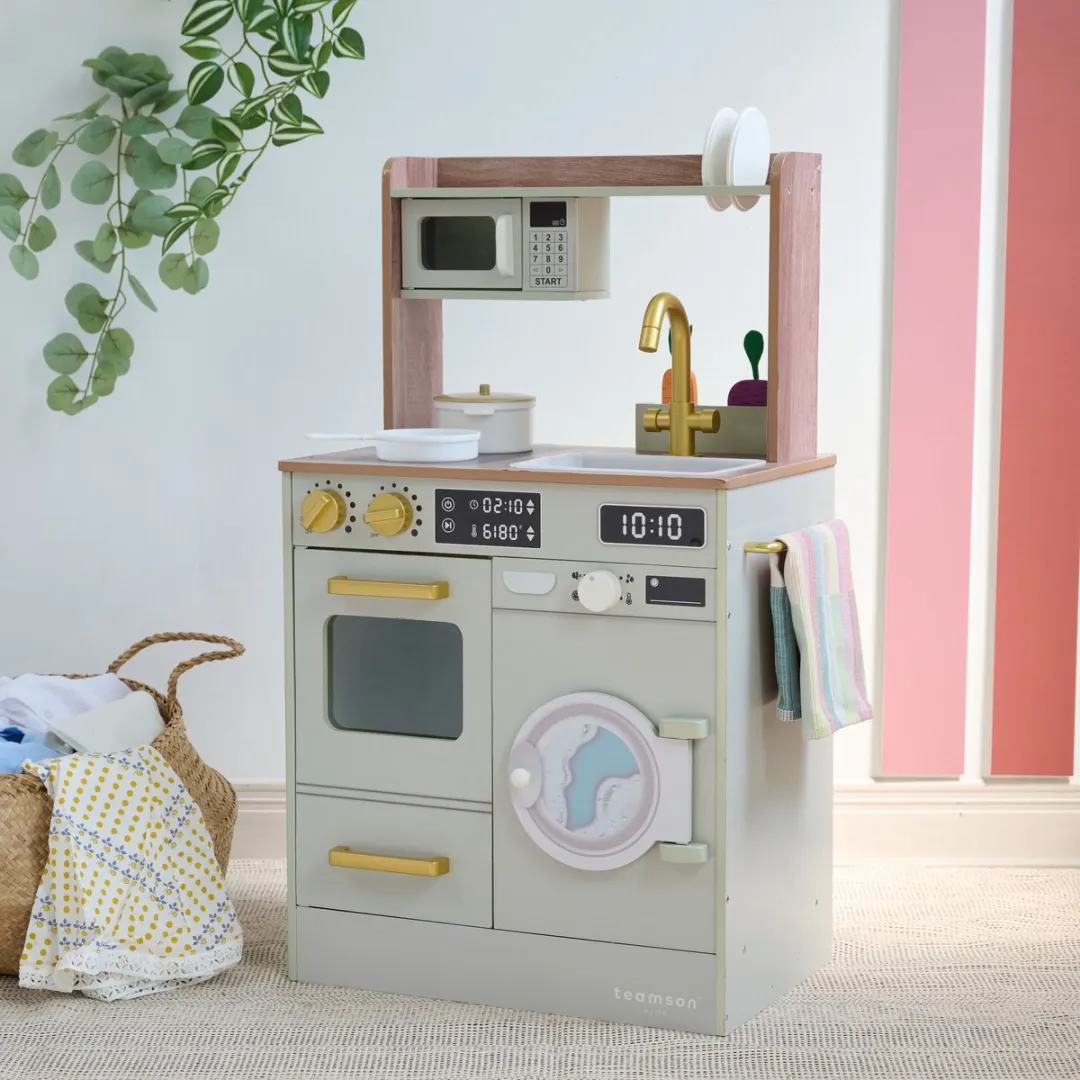 Teamson Kids Houten Speelkeuken - Groen