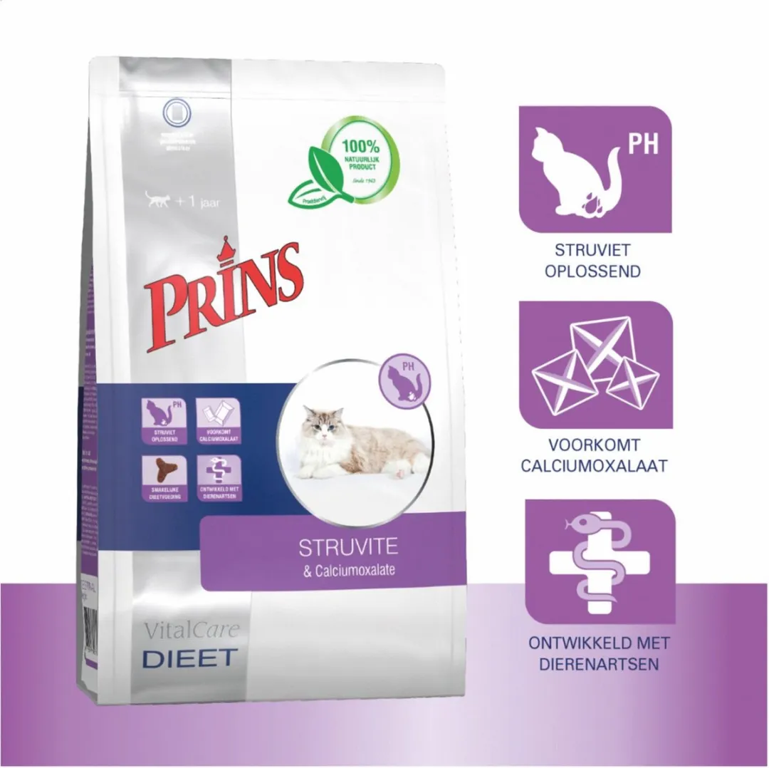 Prins VitalCare Struvite & Calciumoxalaat Hondenvoer 5kg