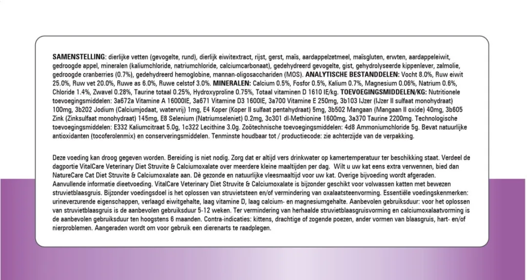 Prins VitalCare Struvite & Calciumoxalaat Hondenvoer 5kg