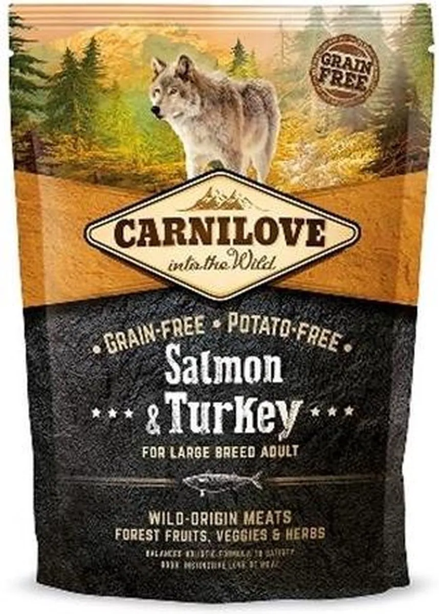 Carnilove Adult Salmon & Turkey Large Breed 12kg