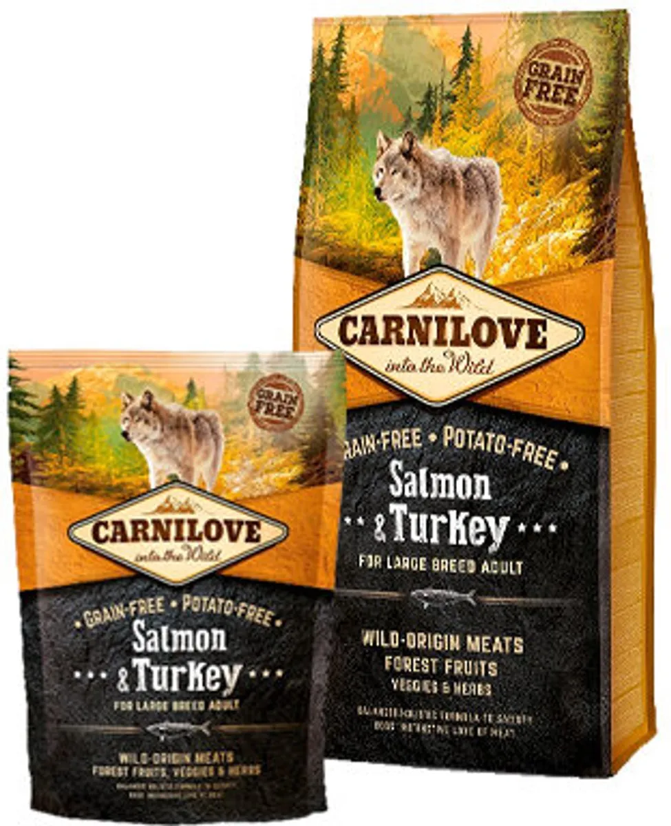 Carnilove Adult Salmon & Turkey Large Breed 12kg