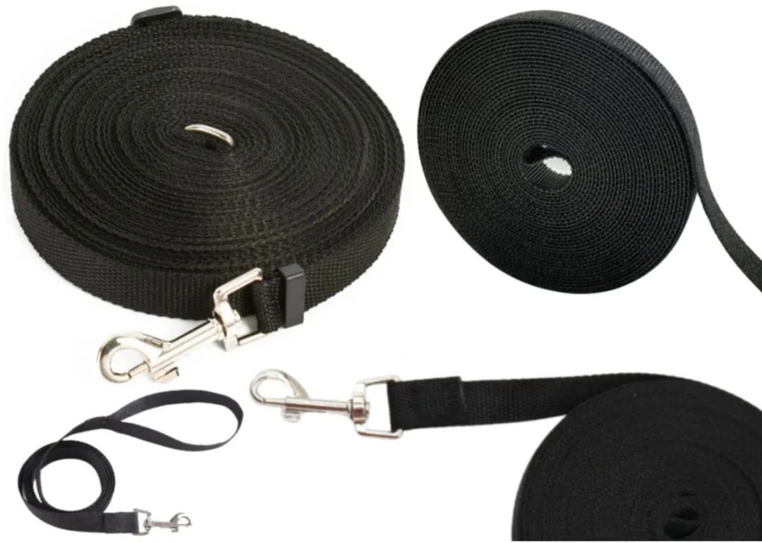 Lean Toys Honden Trainingslijn 5m - Zwart