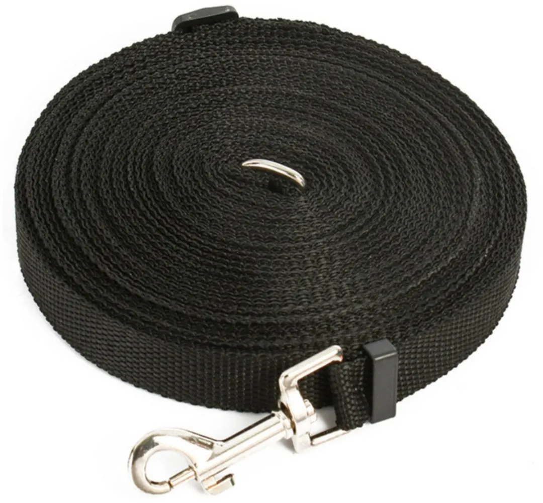 Lean Toys Honden Trainingslijn 5m - Zwart