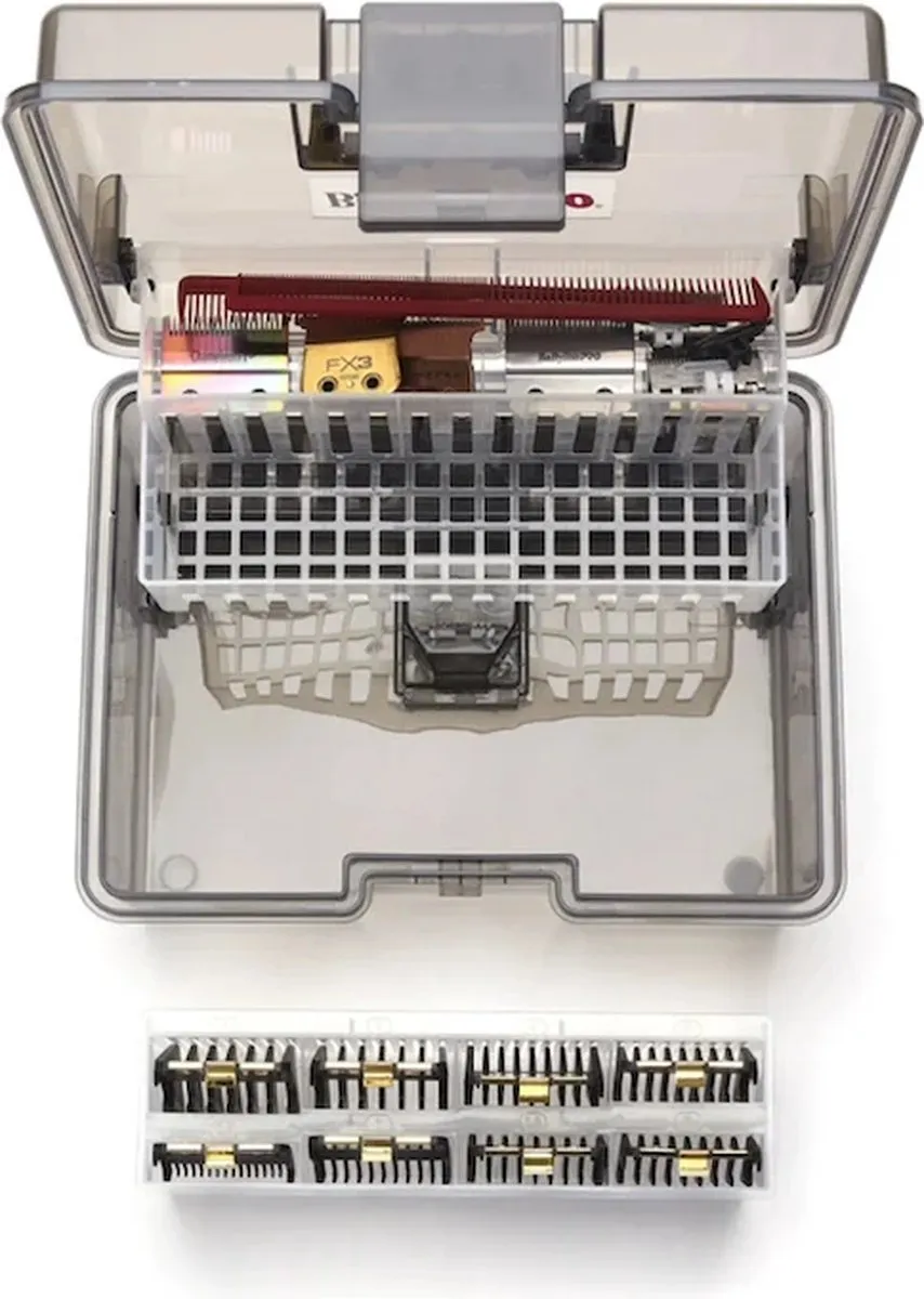 BaBylissPRO BarberSonic Desinfectiebox BDISBOXE - Zwart/grijs