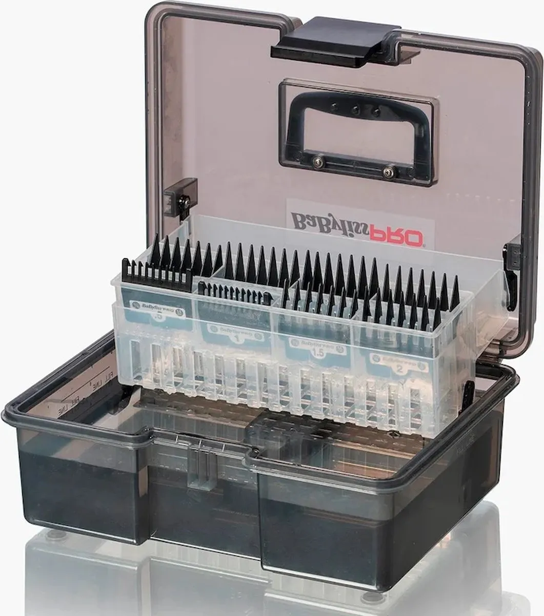 BaBylissPRO BarberSonic Desinfectiebox BDISBOXE - Zwart/grijs