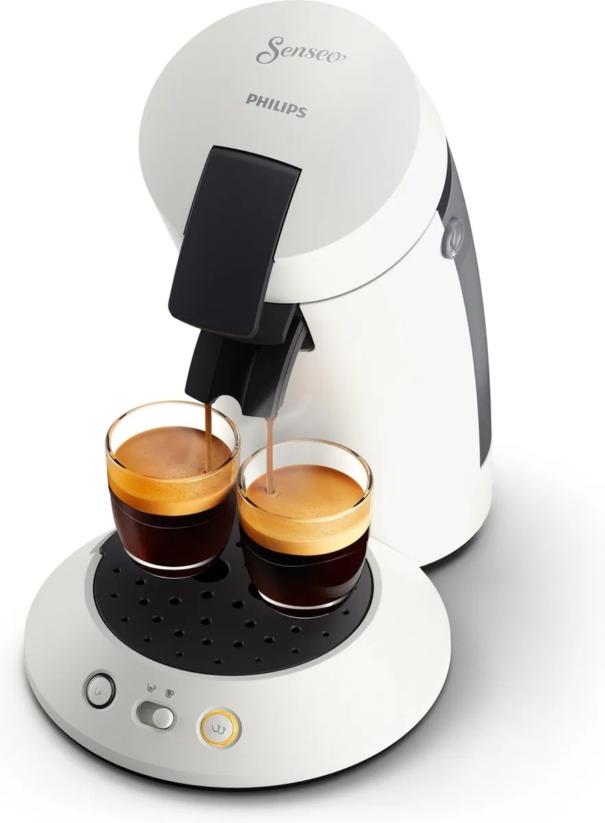 Philips Senseo Original Plus CSA210/10 Koffiepadmachine - 2 Kopjes - Wit