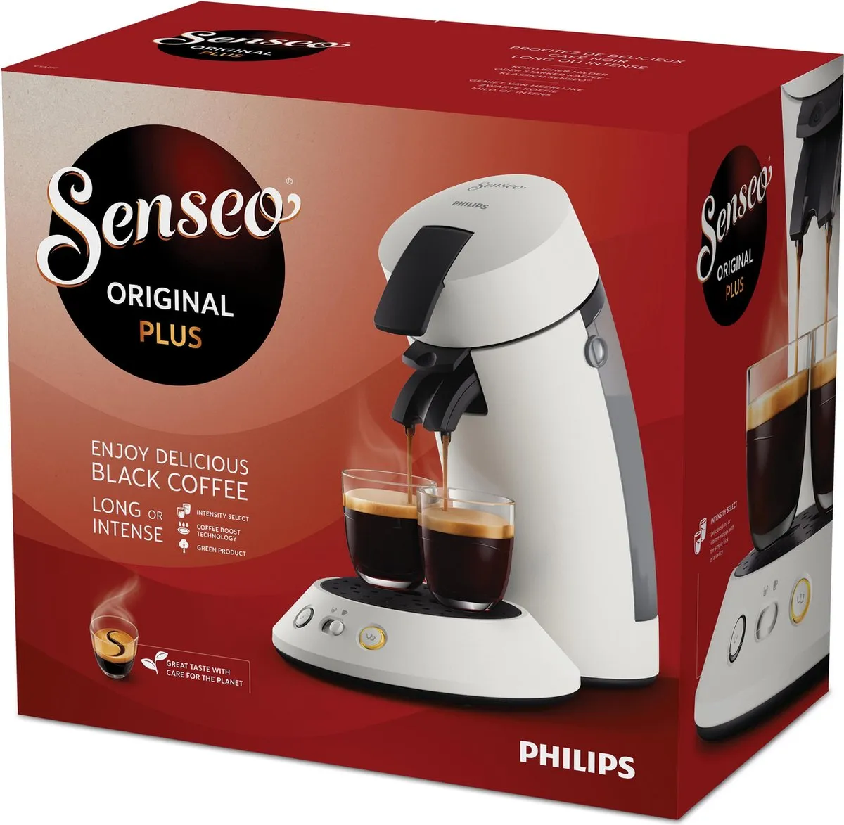 Philips Senseo Original Plus CSA210/10 Koffiepadmachine - 2 Kopjes - Wit - afbeelding 6 van 6