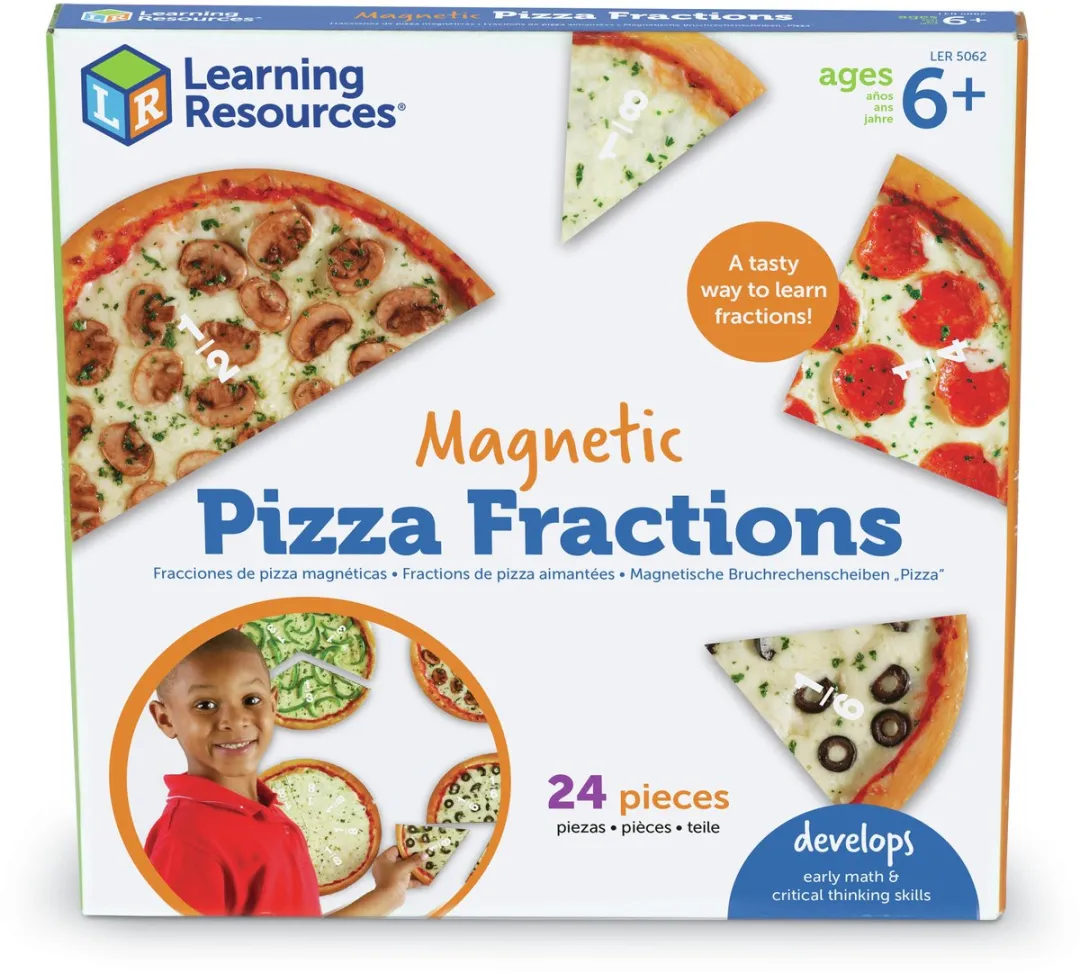 Learning Resources Pizza Fractions Magnetisch Leermiddel