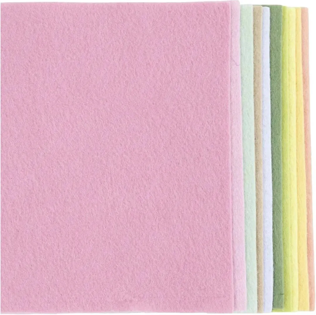 Creativ Company Hobbyvilt A4 Multicolor - 10 Stuks