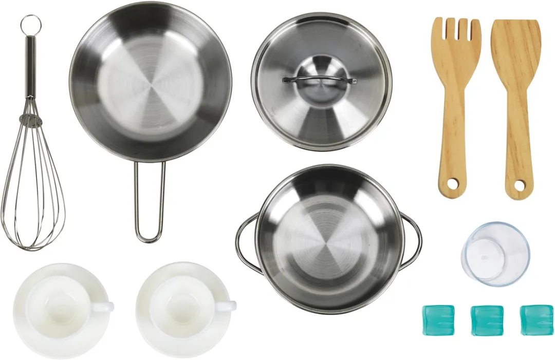 Klein Toys Miele Keuken - Hout/Wit - Licht & Geluid - 2x AA