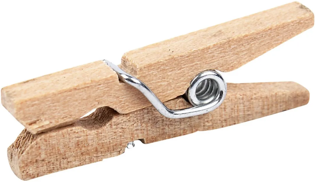 Creativ Company Berkenhout Wasknijpers 30 Stuks