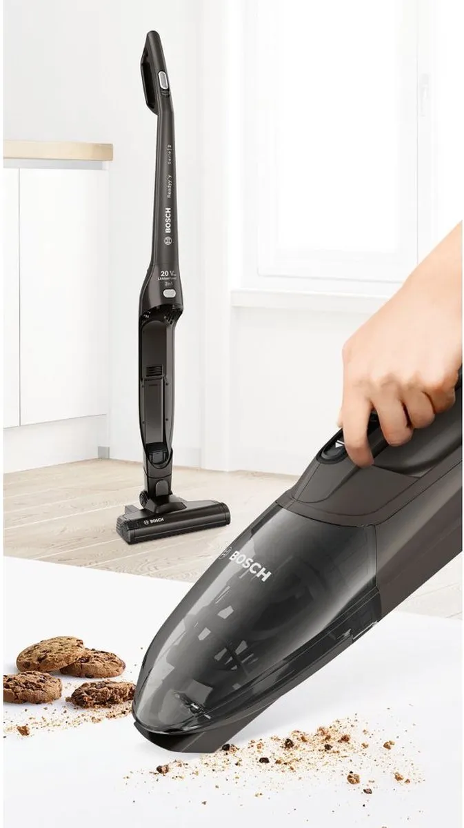 Bosch Readyy'y Serie 2 BCHF220T Steelstofzuiger - Taupe - afbeelding 6 van 6
