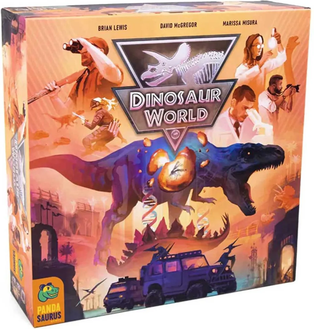 Pandasaurus Games Dinosaur World Bordspel