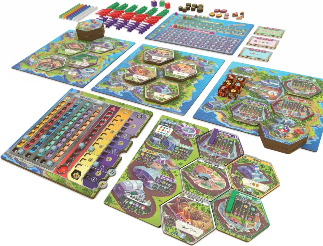 Pandasaurus Games Dinosaur World Bordspel - Multicolor