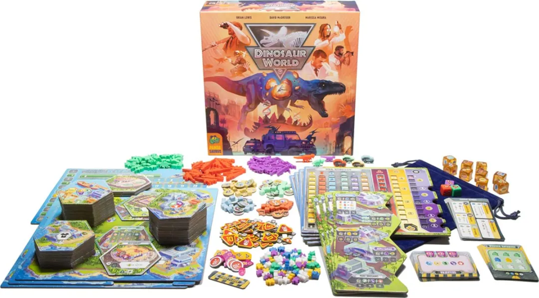 Pandasaurus Games Dinosaur World Bordspel - Multicolor