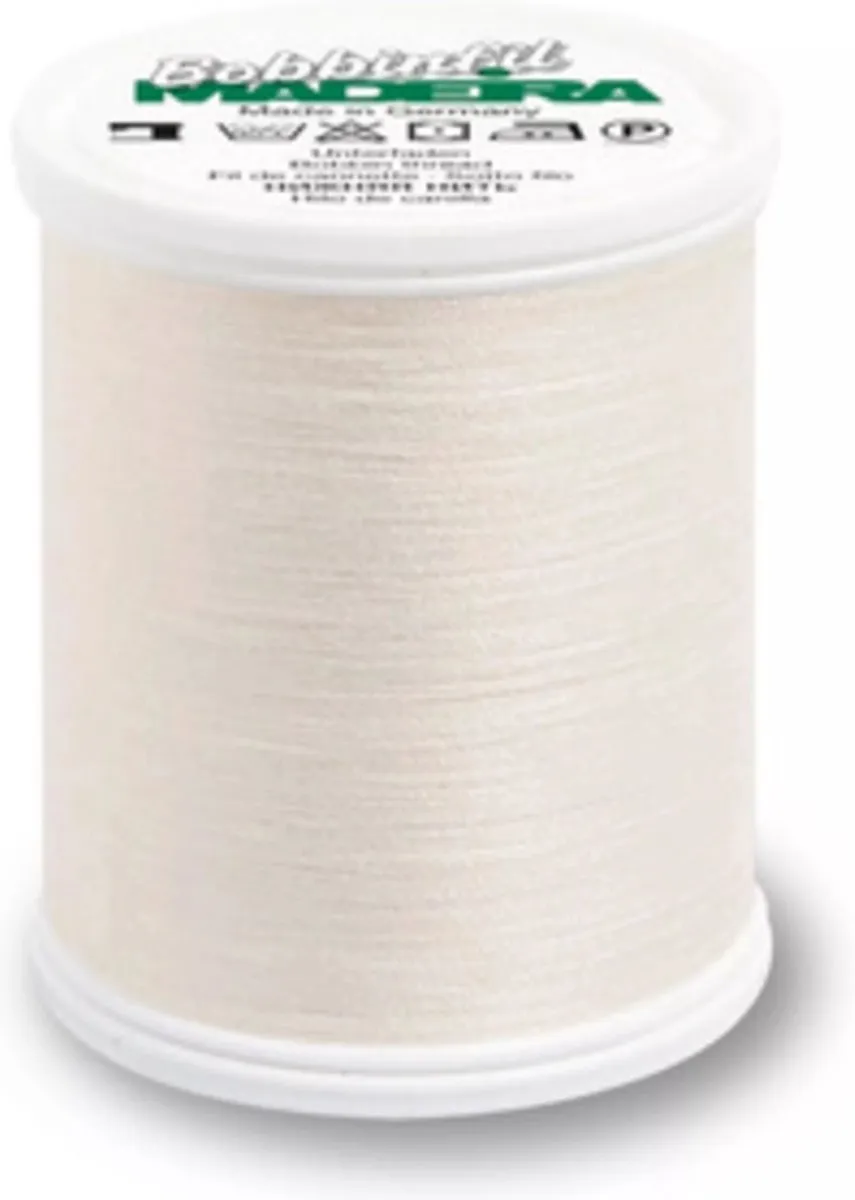 Madeira Bobbinfil Ondergaar nr. 70 Wit 1500m