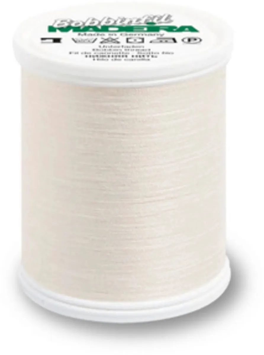 Madeira Bobbinfil Ondergaar nr. 70 Wit 1500m
