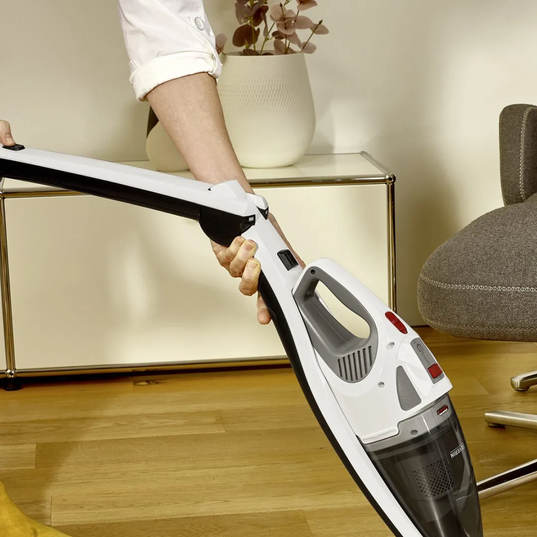 Severin HV 7173 Draadloze 2-in-1 Stofzuiger - Wit/Grijs