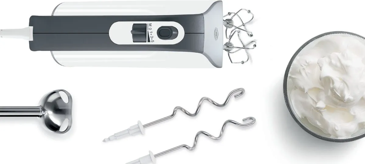 Bosch MFQ49700 Handmixer 850W - Wit/donkergrijs