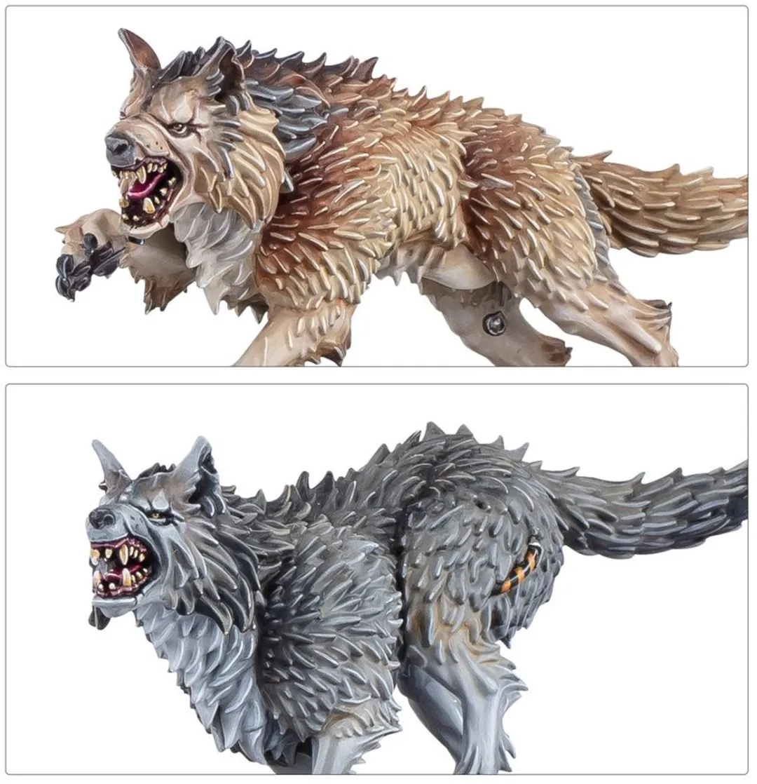 Warhammer 40K Space Wolves Wolf Guard Headtakers 53-29