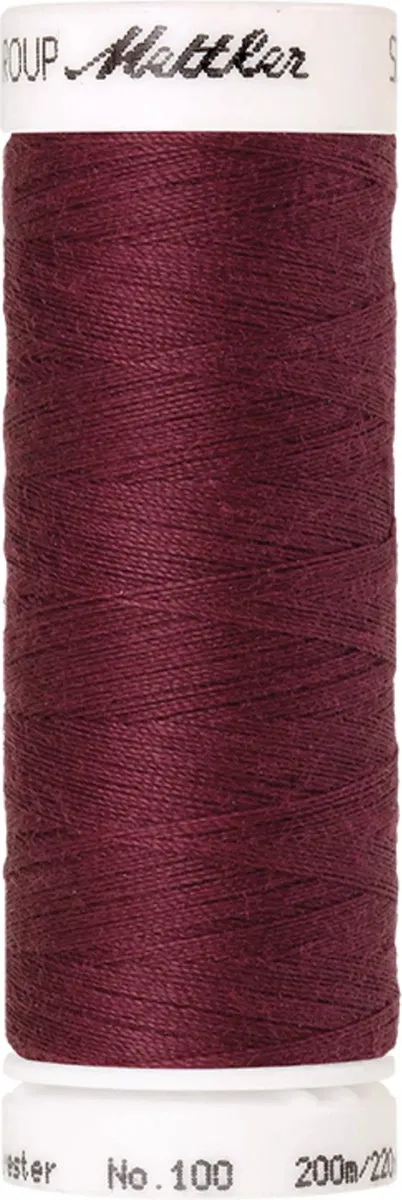 Amann Mettler Seralon 200mt #1461 Naaimachinegaren - Claret