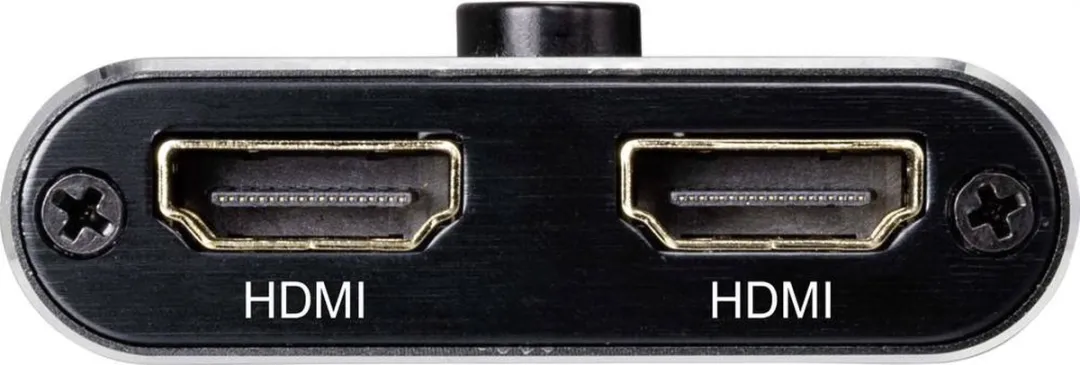 SpeaKa Professional SP-BDS-120 HDMI-switch 2 Poorten - 4K@60Hz - Grijs