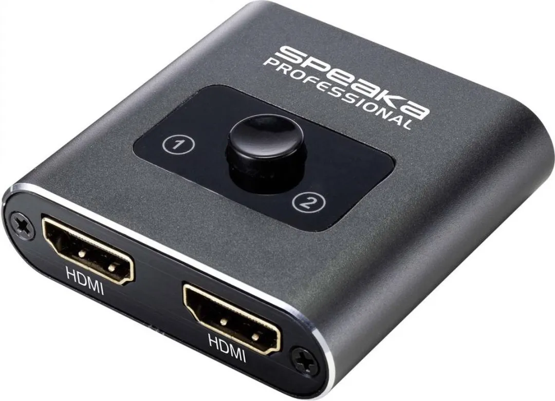 SpeaKa Professional SP-BDS-120 HDMI-switch 2 Poorten