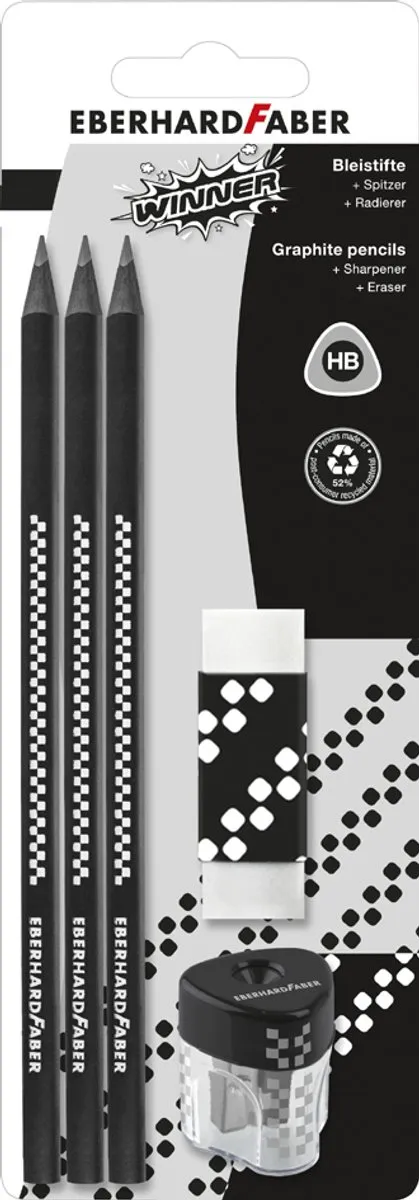 Eberhard Faber Winner Potloden Set