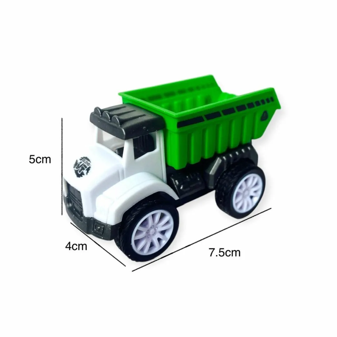 YJ Toys Transport Truck City Car Series 4in1 - 24cm - Groen