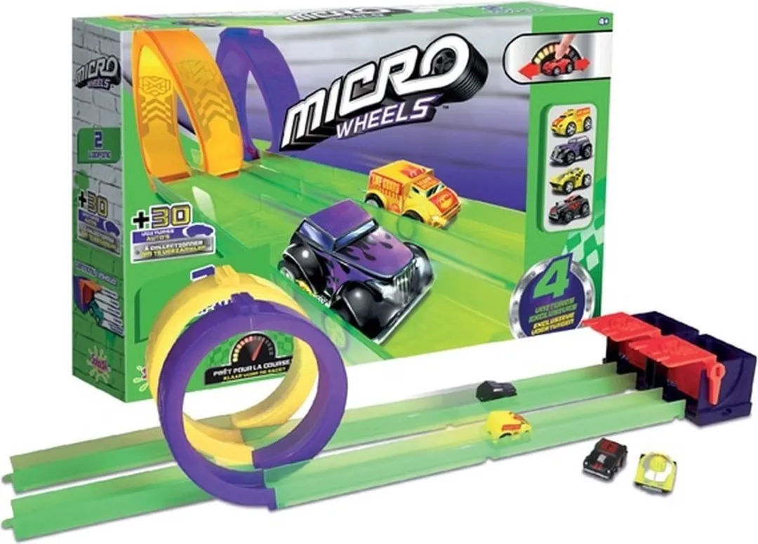 Splash Toys Micro Wheels Racebaanset 325395 - Meerkleurig - afbeelding 4 van 6