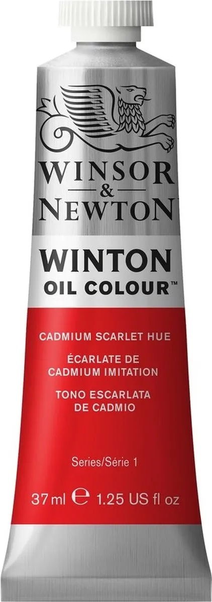 Winsor & Newton Winton Olieverf Cadmium Scarlet Hue 37ml