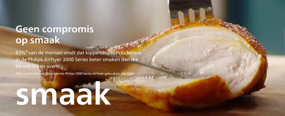 Philips 3000 Series NA330/00 Airfryer 6,2L - 1700W - Zwart