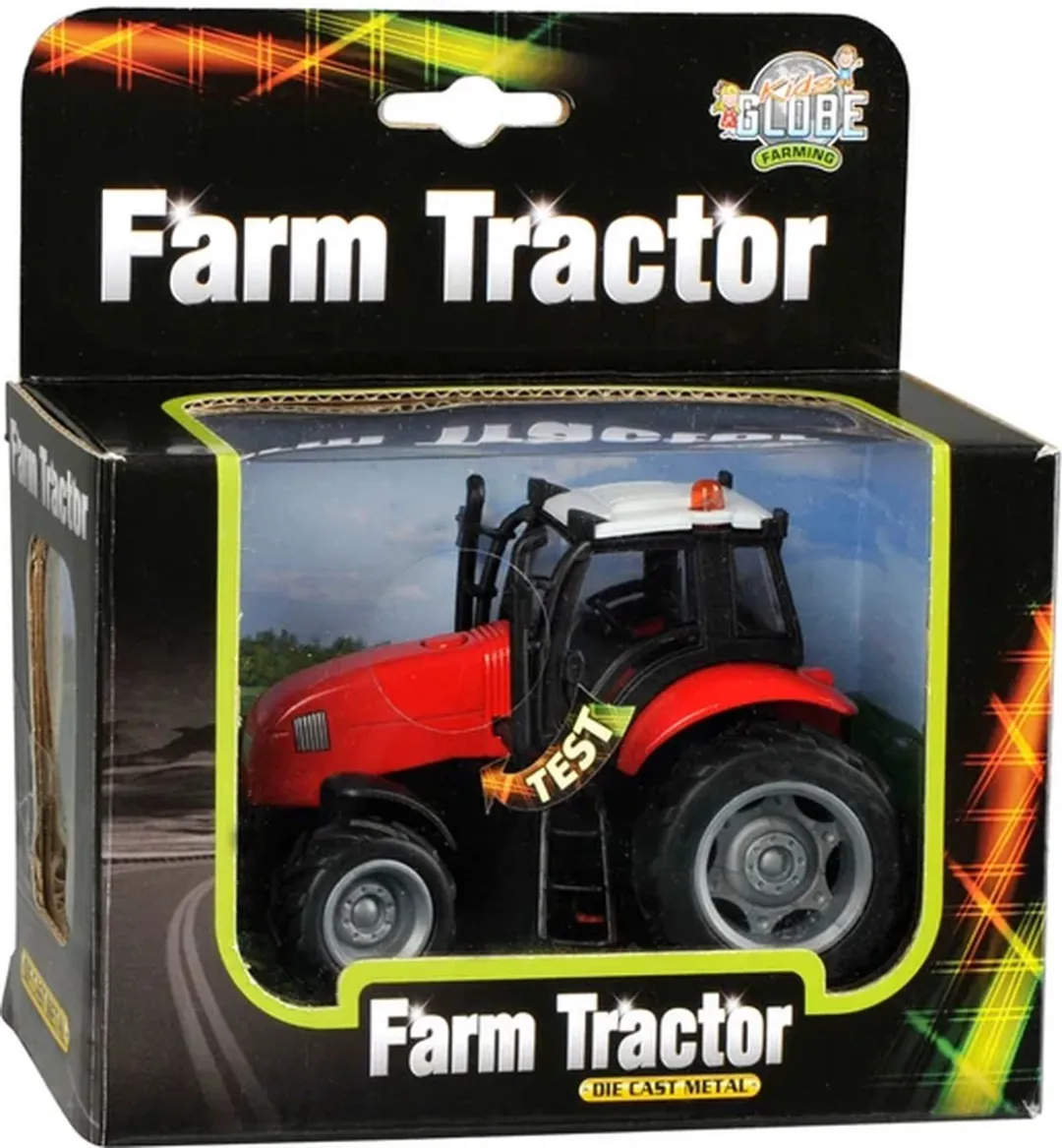 Kids Globe Tractor 1:32 Licht & Geluid - MPN 51064 - afbeelding 6 van 6