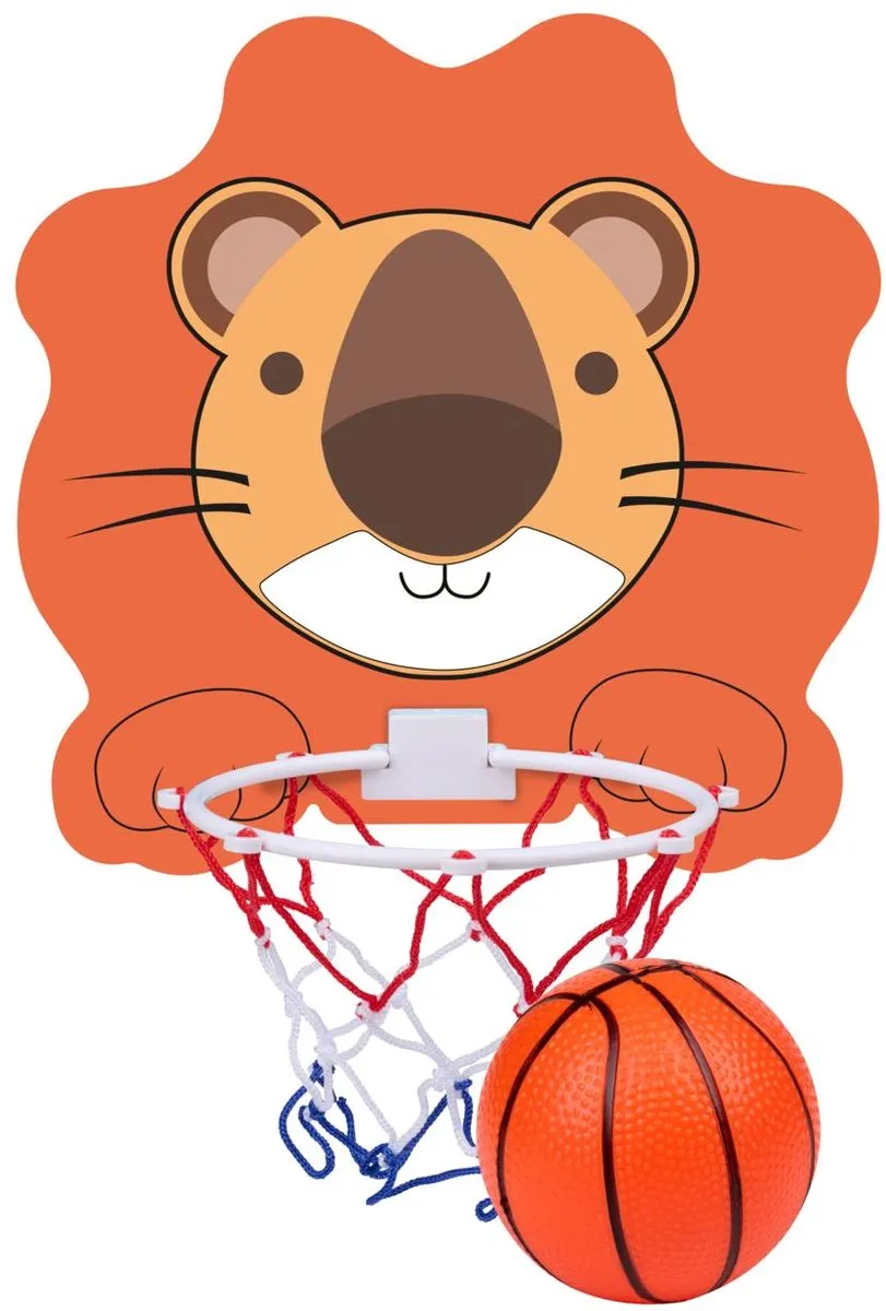 Eddy Toys Basketbal Set Leeuw