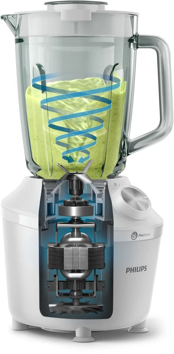 Philips HR2291-20 Fijnsnijder - 600W - Wit