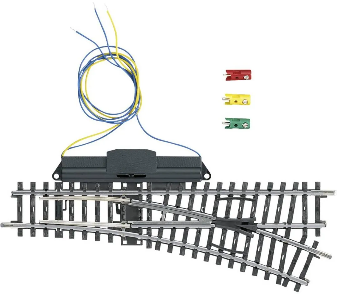 Märklin H0 K-rails Wissel Rechts 2263 - 2 Stuks