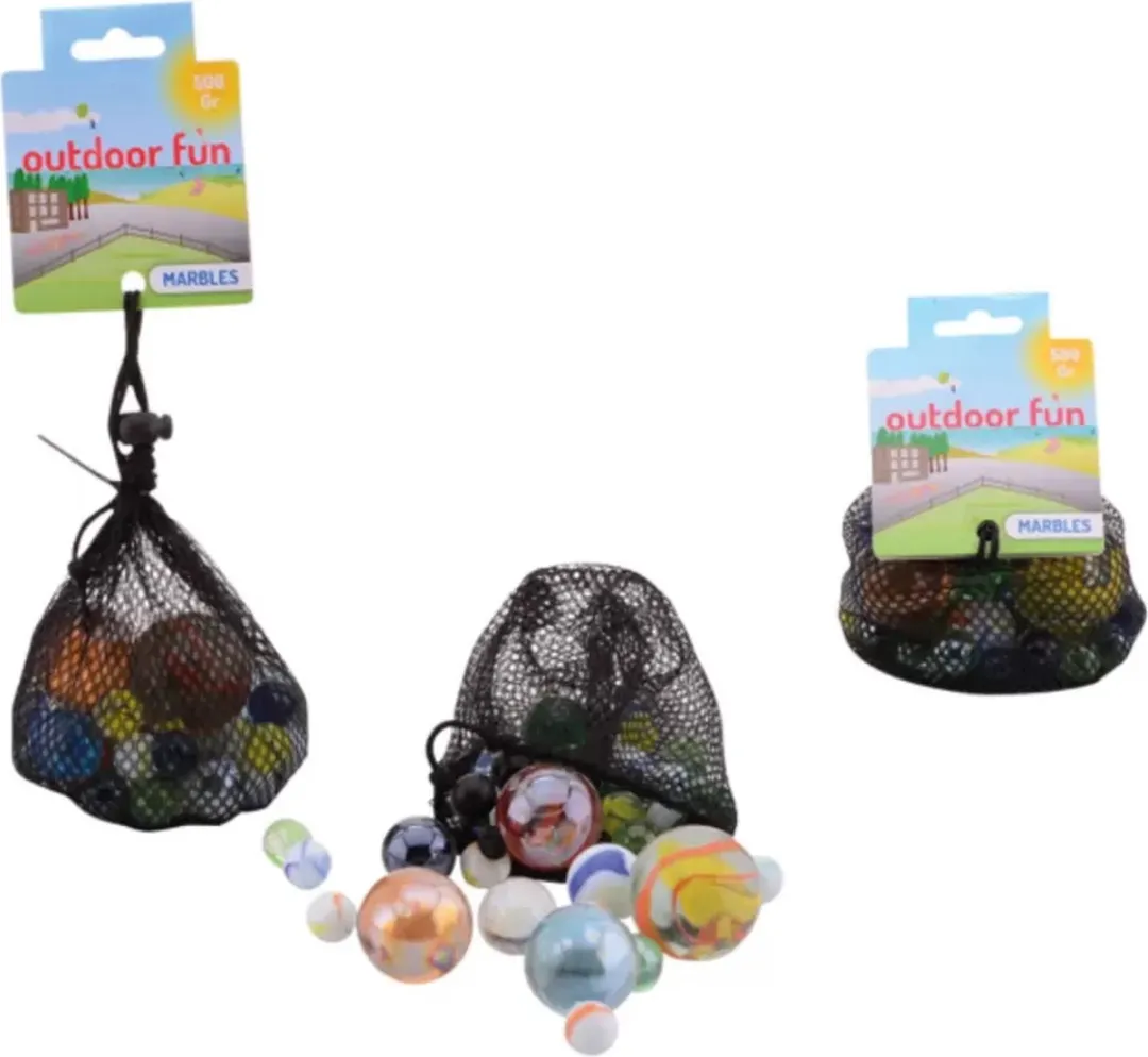 Johntoy Knikkers - 500 gram - Multicolor